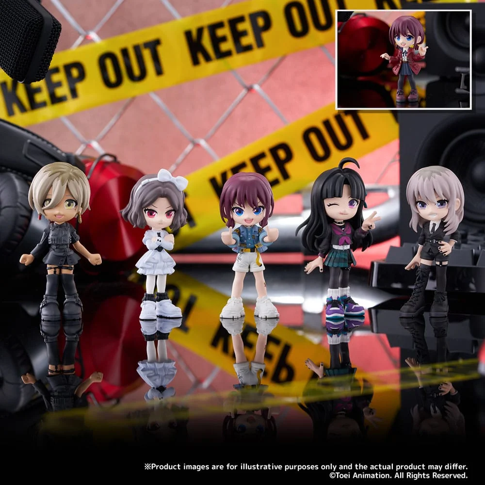 Girls Band Cry PalVerse PVC Figures 9 cm Blind Box -1 Unidade